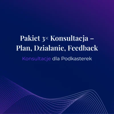 Pakiet 3 konsultacji