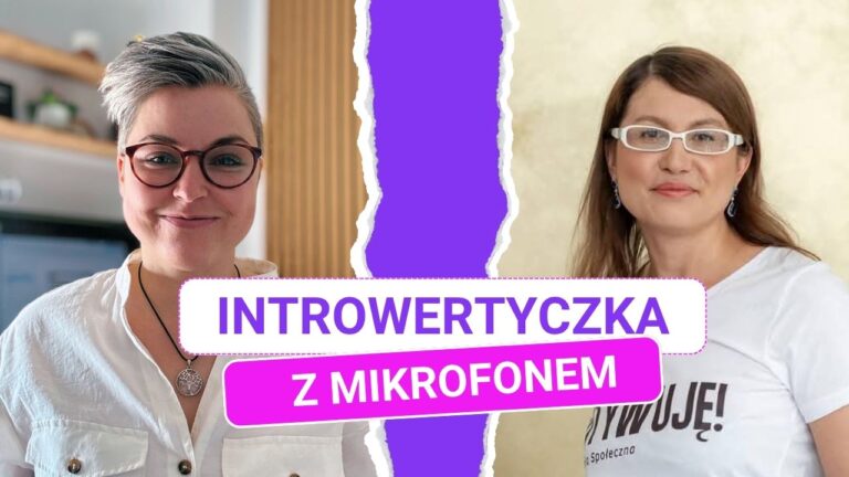 Podcast dla introwertyczek, okładka odcinka.