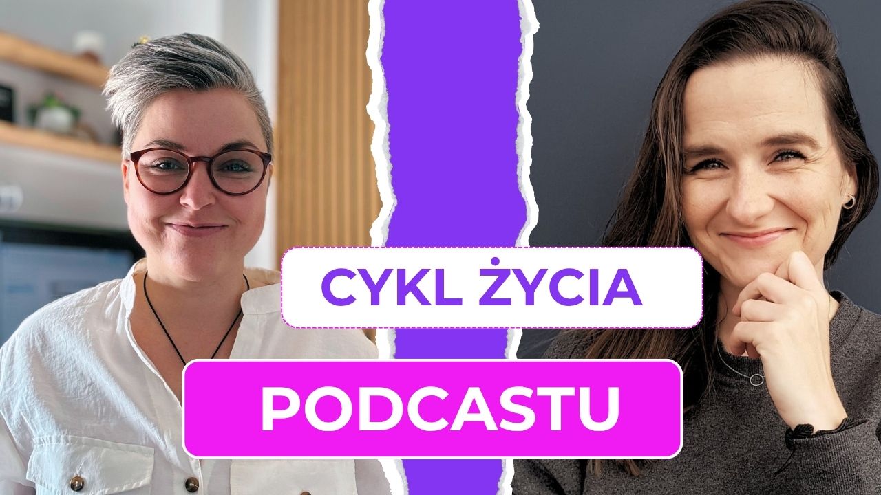 Okładka odcinka cykl życia podcastu