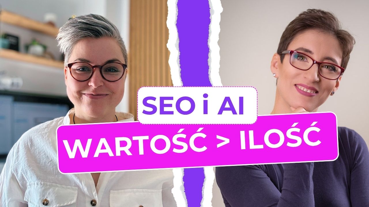 Okłdka odcinka o SEO i AI