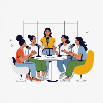 Podkasterki i YouTuberki: roczny program dla kobiet