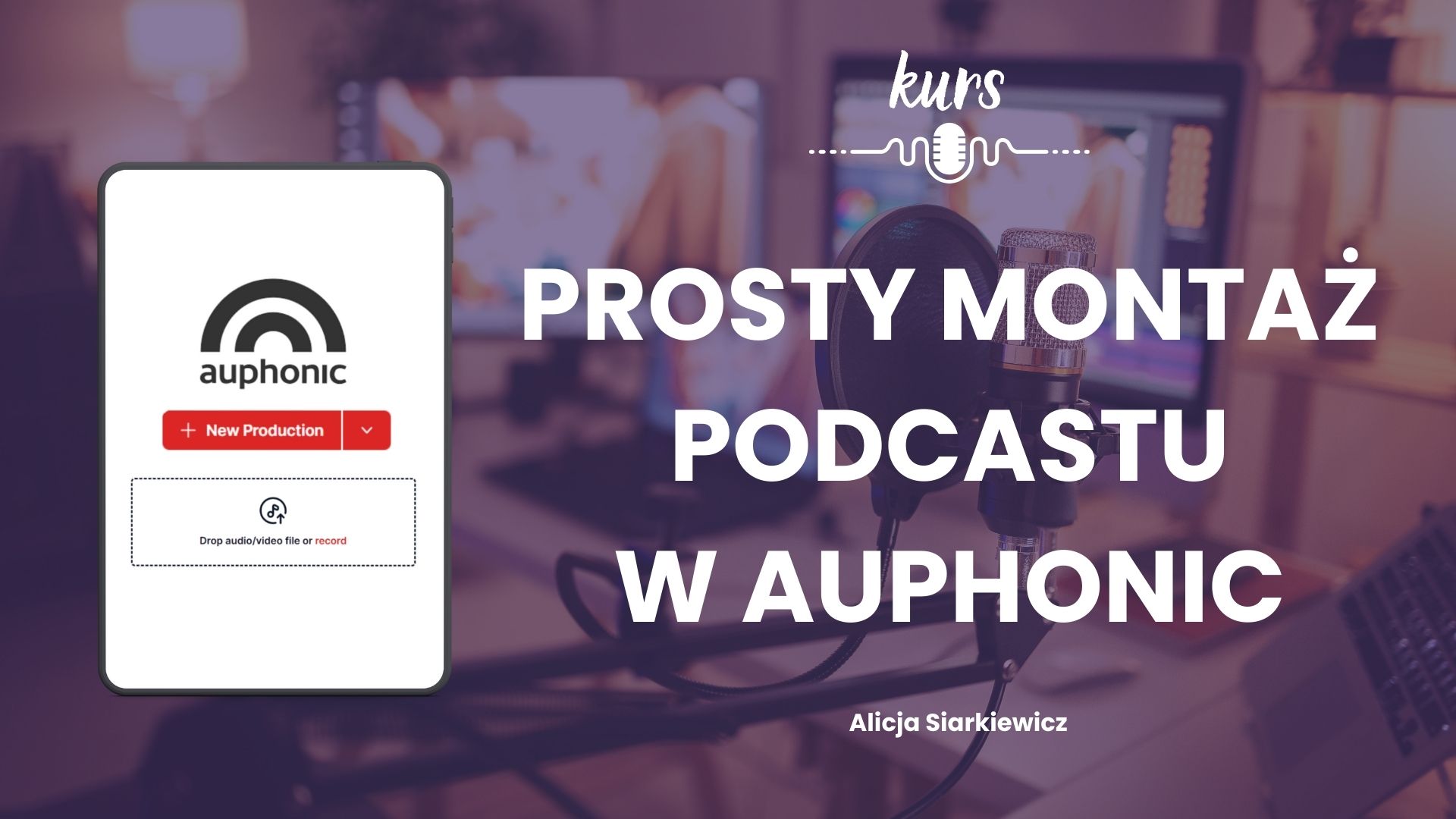 Montaż podacstu w auphonic